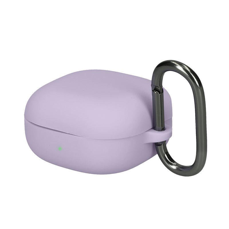 kwmobile Hülle kompatibel mit Samsung Galaxy Buds FE Kopfhörer - Silikon Schutzhülle Etui Case Cover Schoner in Lavendel Lavendel  