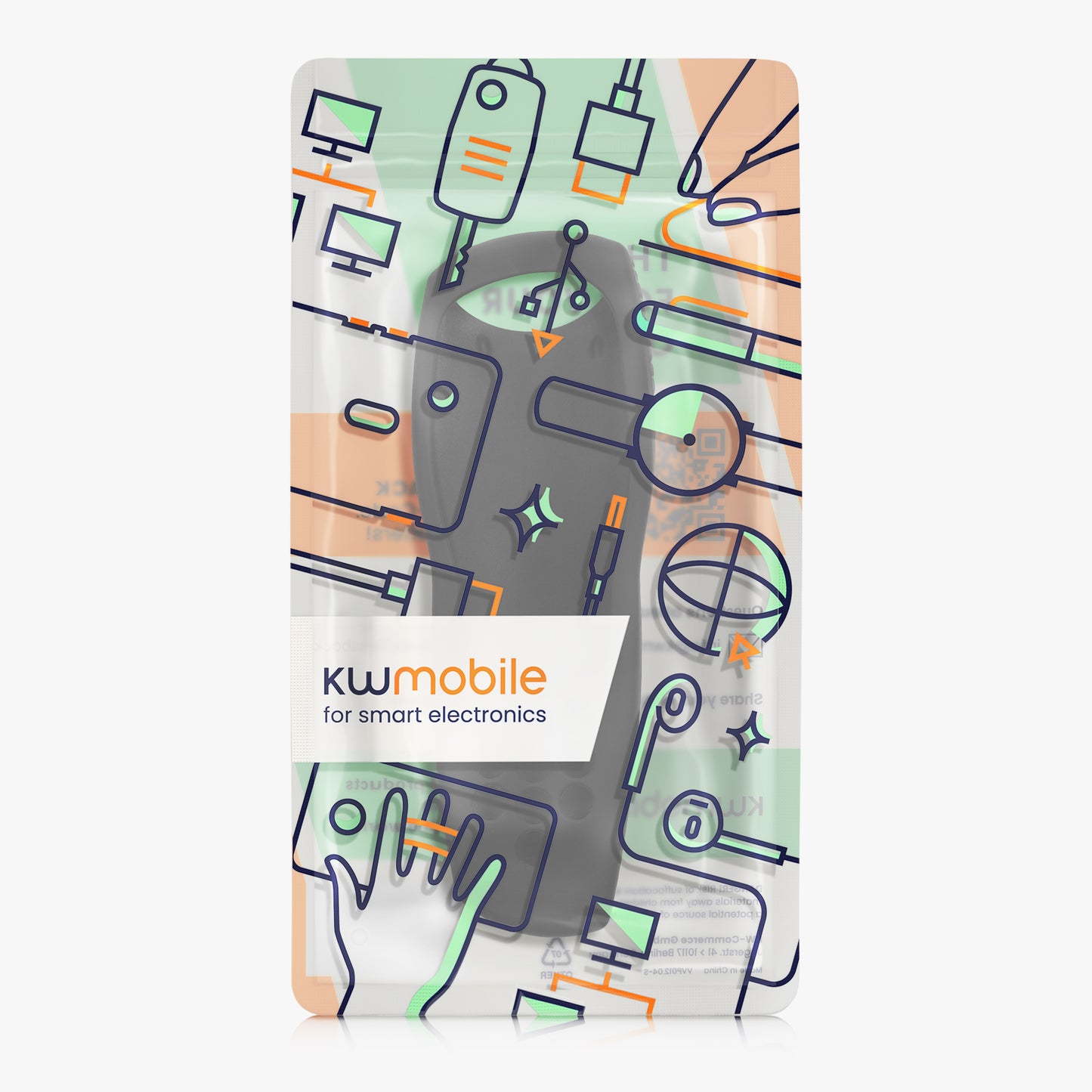 kwmobile Hülle Fernbedienung kompatibel mit Sky Plus HD / SKY+ HD Hülle Case für TV Zubehör