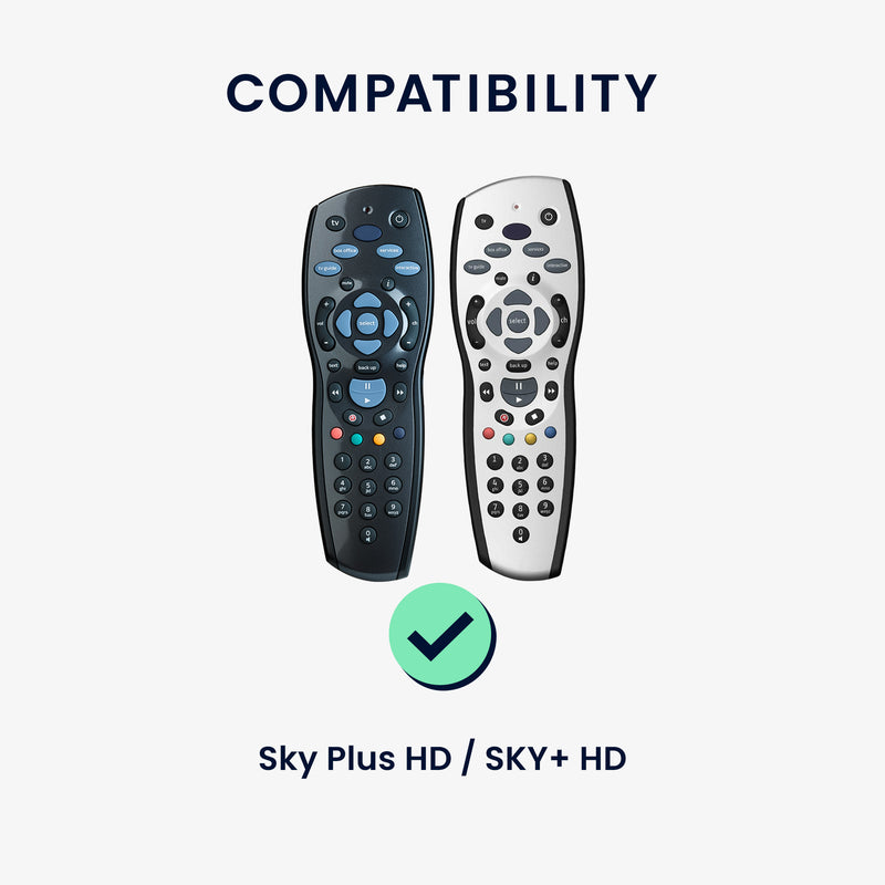 kwmobile Hülle Fernbedienung kompatibel mit Sky Plus HD / SKY+ HD Hülle Case für TV Zubehör