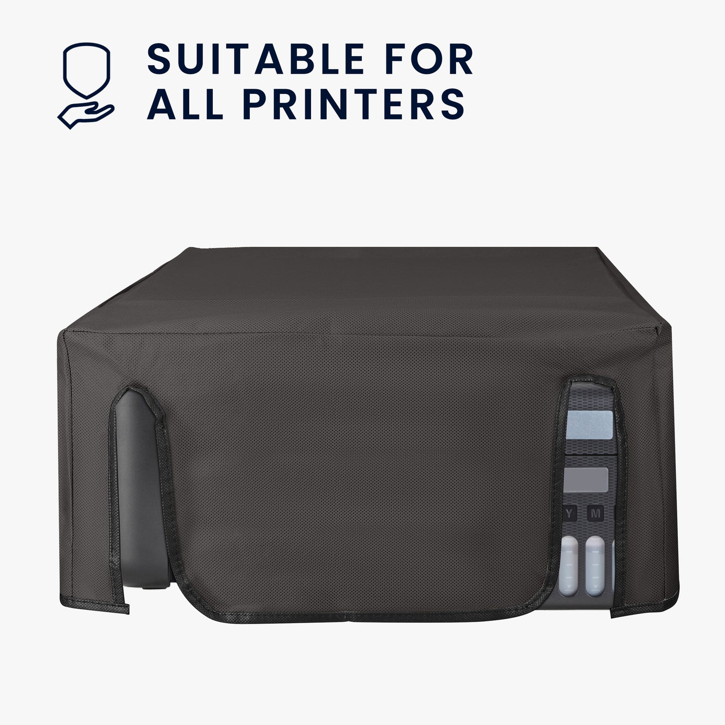 kwmobile Cover kompatibel mit Epson EcoTank ET-4800 / EcoTank ET-4810 - Tasche Hülle Drucker - Staubschutzhülle Schutzhaube Schutzhülle