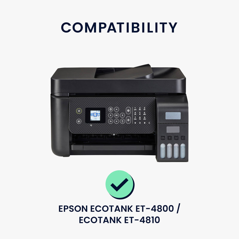 kwmobile Cover kompatibel mit Epson EcoTank ET-4800 / EcoTank ET-4810 - Tasche Hülle Drucker - Staubschutzhülle Schutzhaube Schutzhülle