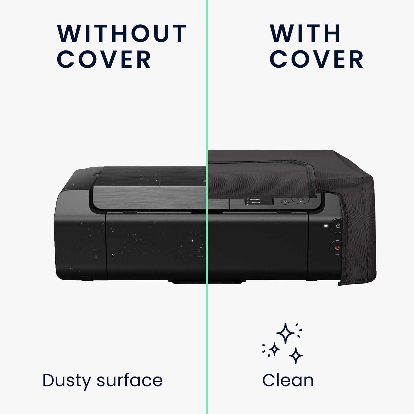 kwmobile Cover kompatibel mit Canon PIXMA PRO-200 - Tasche Hülle Drucker - Staubschutzhülle Schutzhaube Schutzhülle