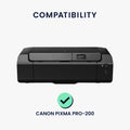 kwmobile Cover kompatibel mit Canon PIXMA PRO-200 - Tasche Hülle Drucker - Staubschutzhülle Schutzhaube Schutzhülle