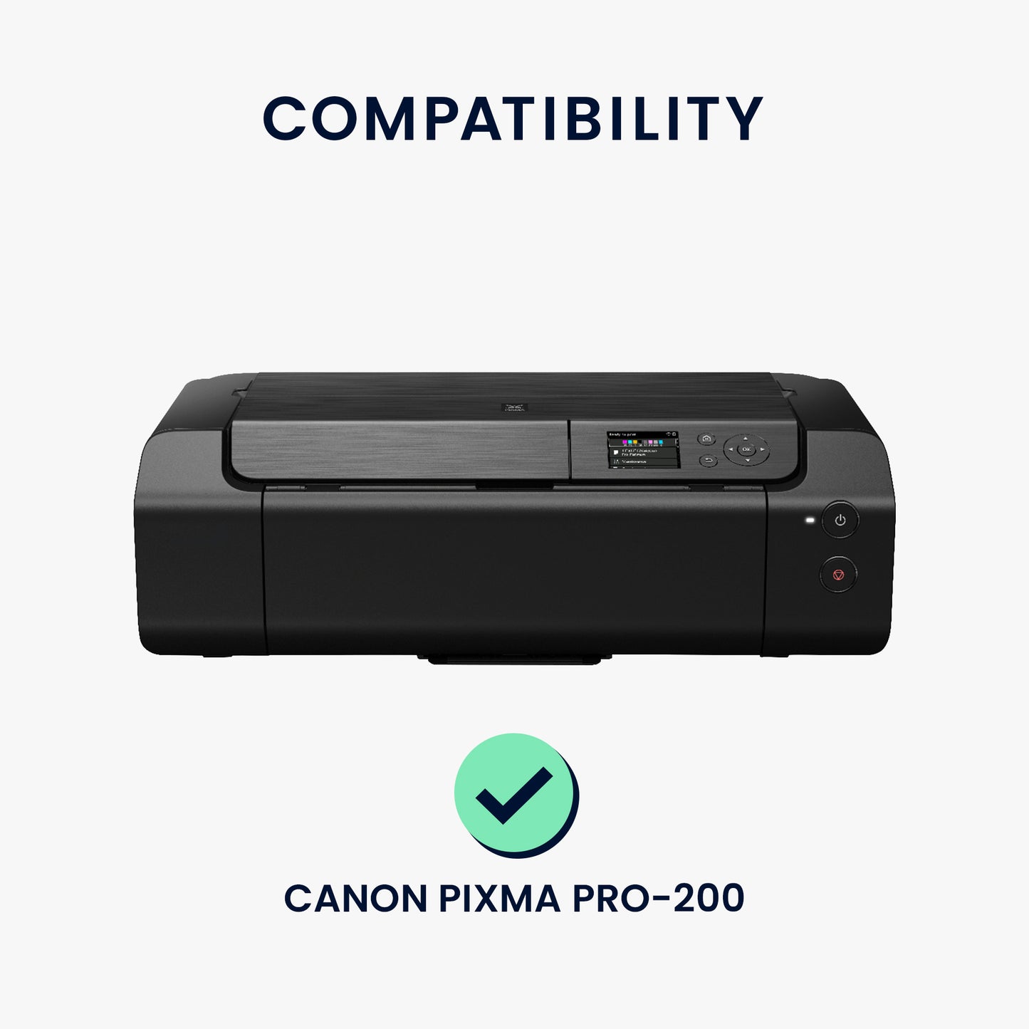 kwmobile Cover kompatibel mit Canon PIXMA PRO-200 - Tasche Hülle Drucker - Staubschutzhülle Schutzhaube Schutzhülle
