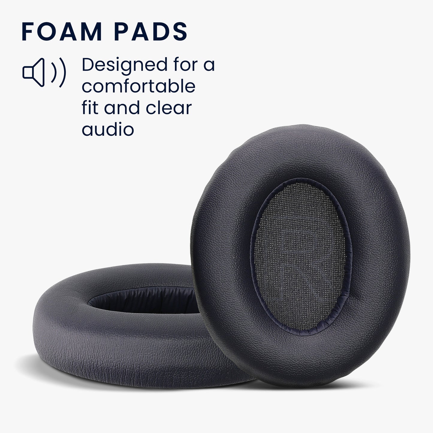kwmobile Ohr Polster für Anker Soundcore Q20i Ohrpolster Ersatz Ohrpolster Kopfhörer Ersatzteile Kopfhörer Ersatzpolster für Over Ear Headphones
