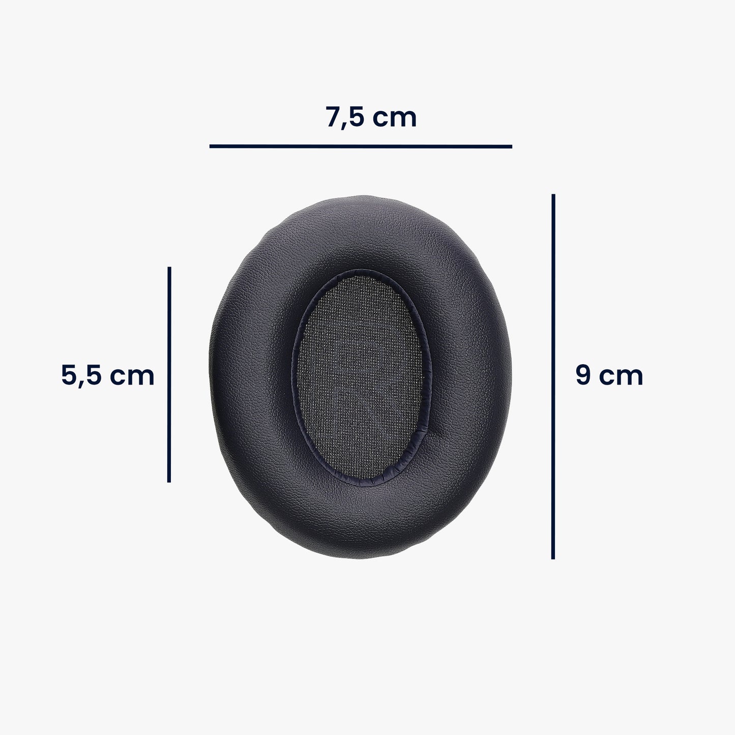 kwmobile Ohr Polster für Anker Soundcore Q20i Ohrpolster Ersatz Ohrpolster Kopfhörer Ersatzteile Kopfhörer Ersatzpolster für Over Ear Headphones