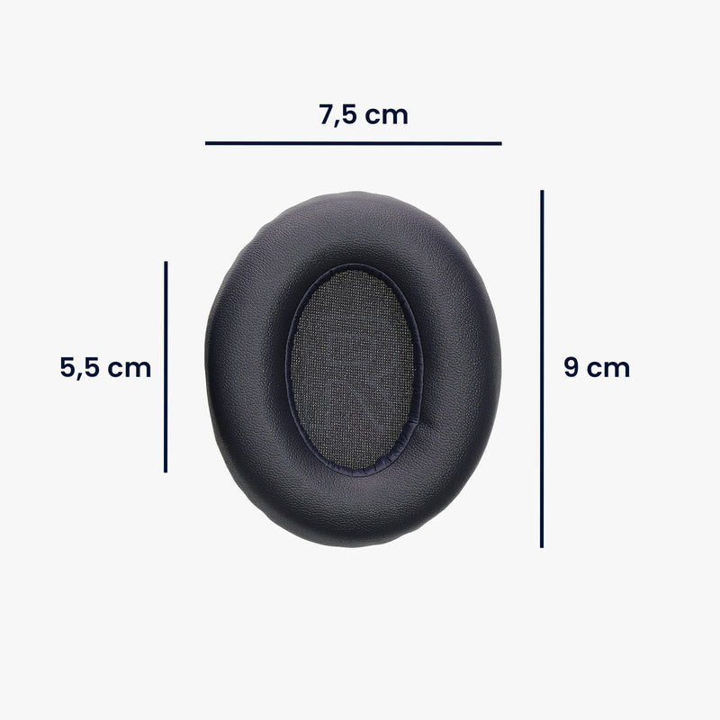 kwmobile Ohr Polster für Anker Soundcore Q20i Ohrpolster Ersatz Ohrpolster Kopfhörer Ersatzteile Kopfhörer Ersatzpolster für Over Ear Headphones