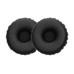 kwmobile 2x Ohr Polster für Logitech PC960 / H960 / H650E / H820E Ohrpolster - Ersatz Ohrpolster - Kopfhörer Ersatzteile - Kopfhörer Ersatzpolster für Over Ear Headphones Schwarz  
