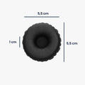kwmobile Ohr Polster für Logitech PC960 / H960 / H650E / H820E Ohrpolster Ersatzteile Kopfhörer Ersatzpolster für Over Ear Headphones