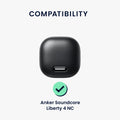 Silikon Hülle für Anker Soundcore Liberty 4 NC Katze