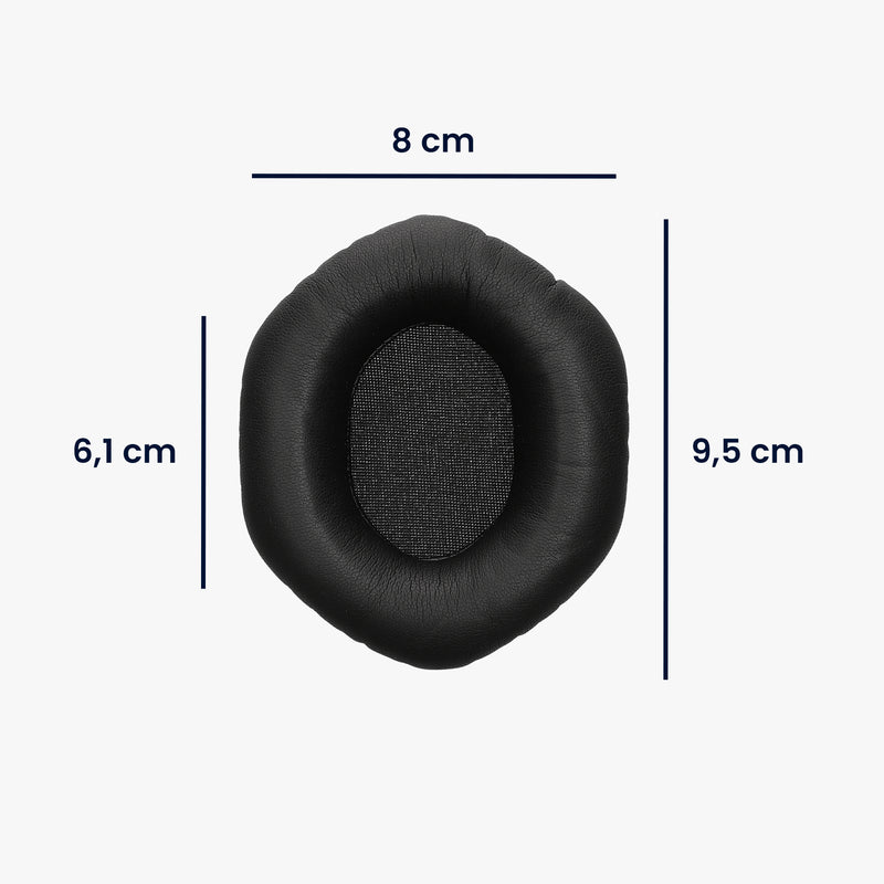 kwmobile Ohr Polster für V-MODA Crossfade M-100 / LP2 / LP / S Ohrpolster Ersatz Ohrpolster Kopfhörer Ersatzteile Kopfhörer Ersatzpolster für Over Ear Headphones