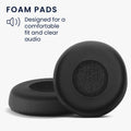 kwmobile Ohr Polster für Jabra Evolve 65 SE Ohrpolster Ersatz Ohrpolster Kopfhörer Ersatzteile Kopfhörer Ersatzpolster für Over Ear Headphones