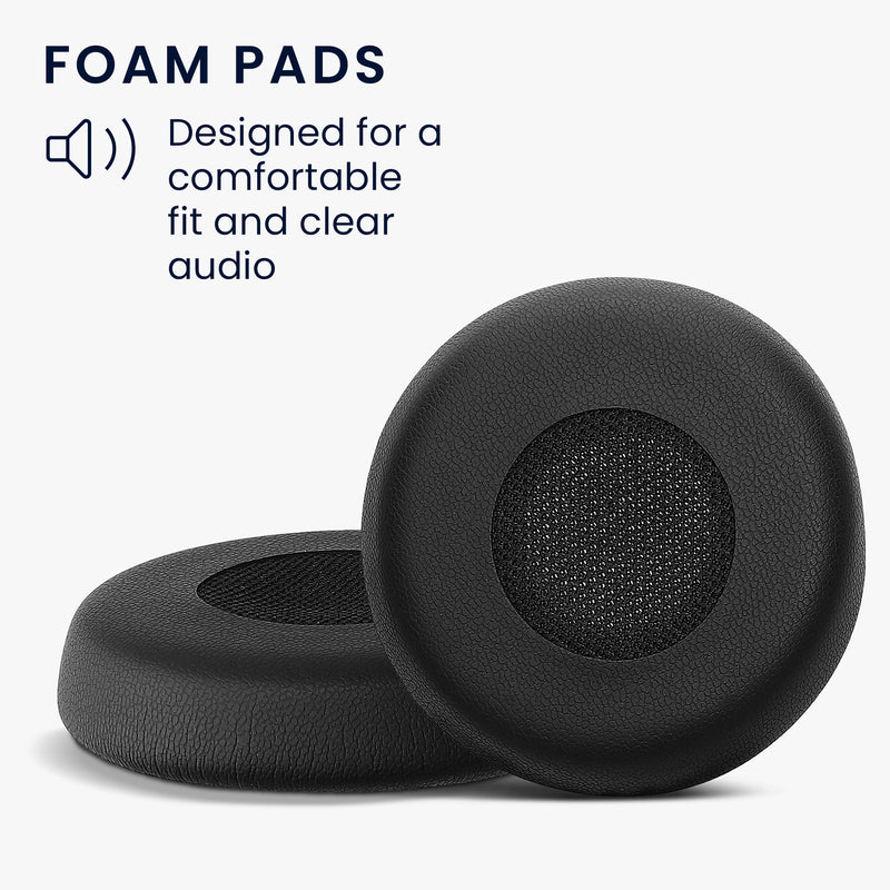 kwmobile Ohr Polster für Jabra Evolve 65 SE Ohrpolster Ersatz Ohrpolster Kopfhörer Ersatzteile Kopfhörer Ersatzpolster für Over Ear Headphones