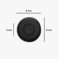 kwmobile Ohr Polster für Jabra Evolve 65 SE Ohrpolster Ersatz Ohrpolster Kopfhörer Ersatzteile Kopfhörer Ersatzpolster für Over Ear Headphones