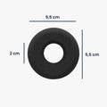 kwmobile Ohr Polster für Plantronics Blackwire 3220 Ohrpolster Ersatz Ohrpolster Kopfhörer Ersatzteile Kopfhörer Ersatzpolster Over Ear Headphones