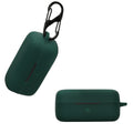 kwmobile Hülle kompatibel mit EarFun Free Pro 3 Hülle - Kopfhörer Case - TPU Silikon Cover - Schutzhülle in Dunkelgrün Dunkelgrün  