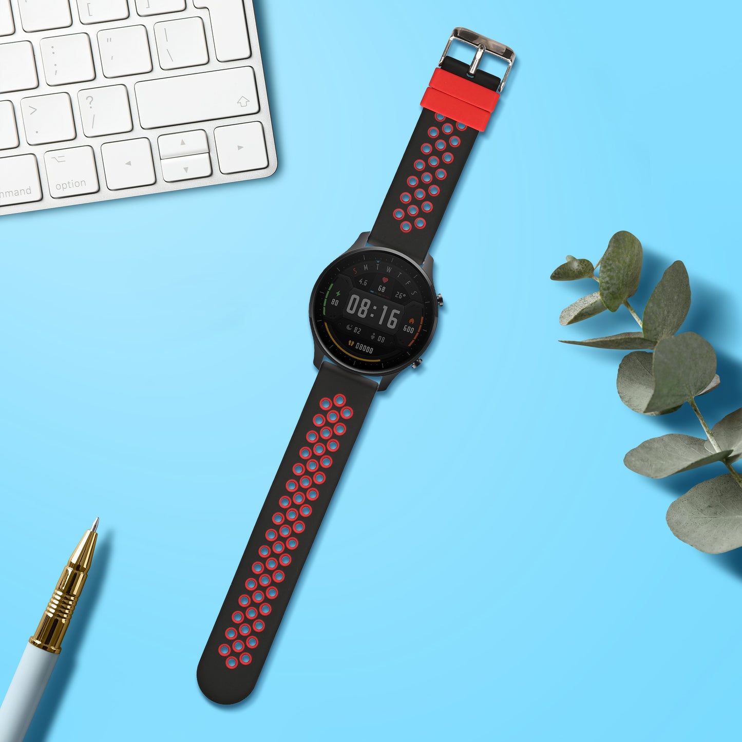 Armband kompatibel mit Xiaomi Watch S4/S4 Sport/S3/S2/Watch S1 Active/Redmi Watch 5 Active
