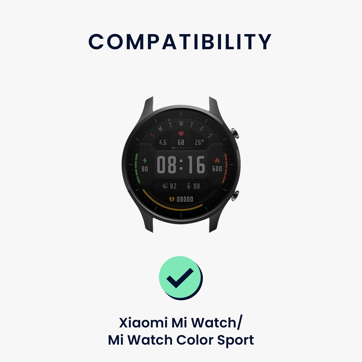 Armband kompatibel mit Xiaomi Watch S4/S4 Sport/S3/S2/Watch S1 Active/Redmi Watch 5 Active