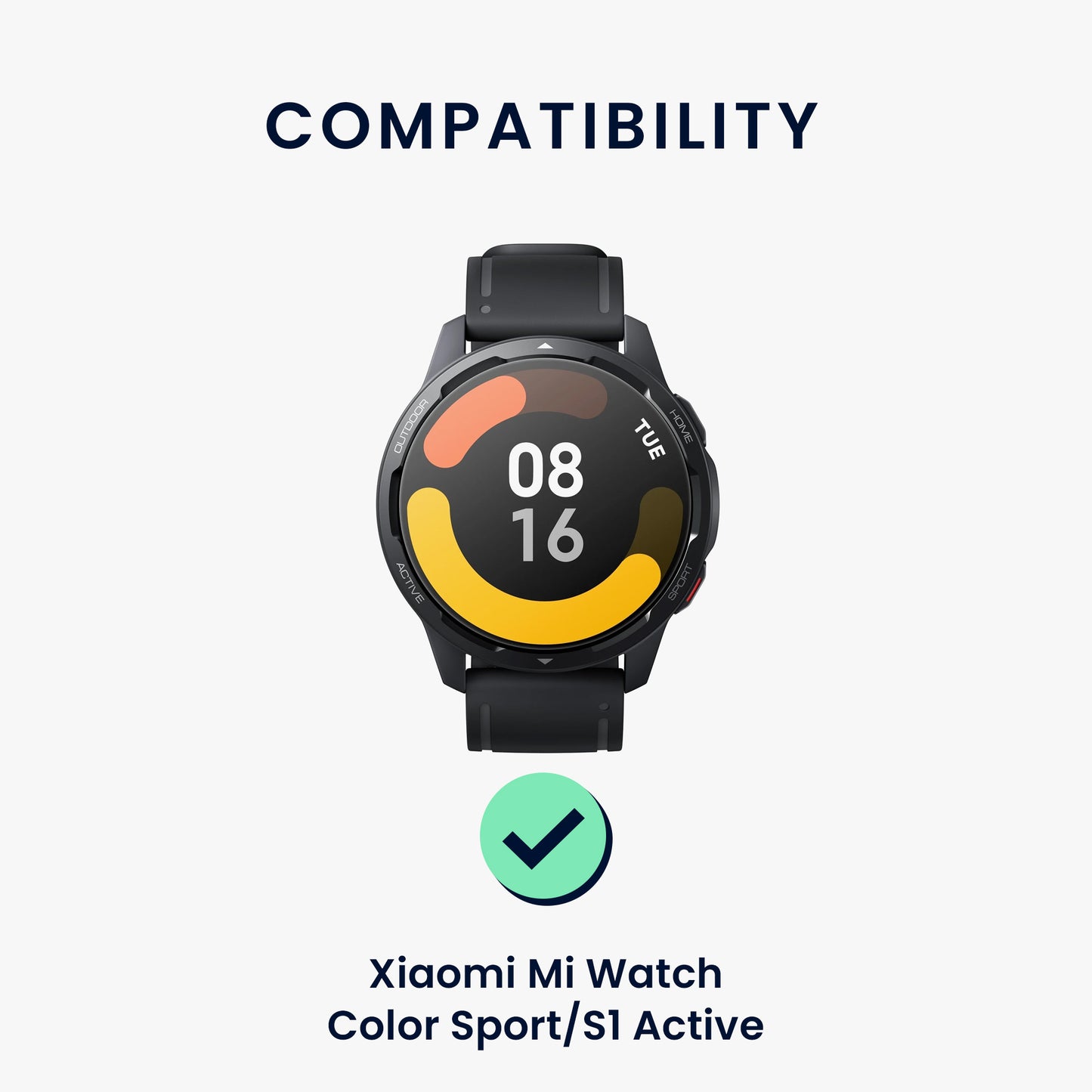 Armband kompatibel mit Xiaomi Watch S4/S4 Sport/S3/S2/Watch S1 Active/Redmi Watch 5 Active