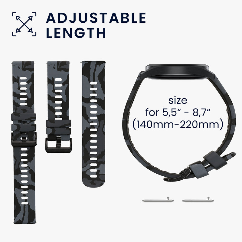 Armband kompatibel mit Xiaomi Watch S4/S4 Sport/S3/S2/Watch S1 Active/Redmi Watch 5 Active