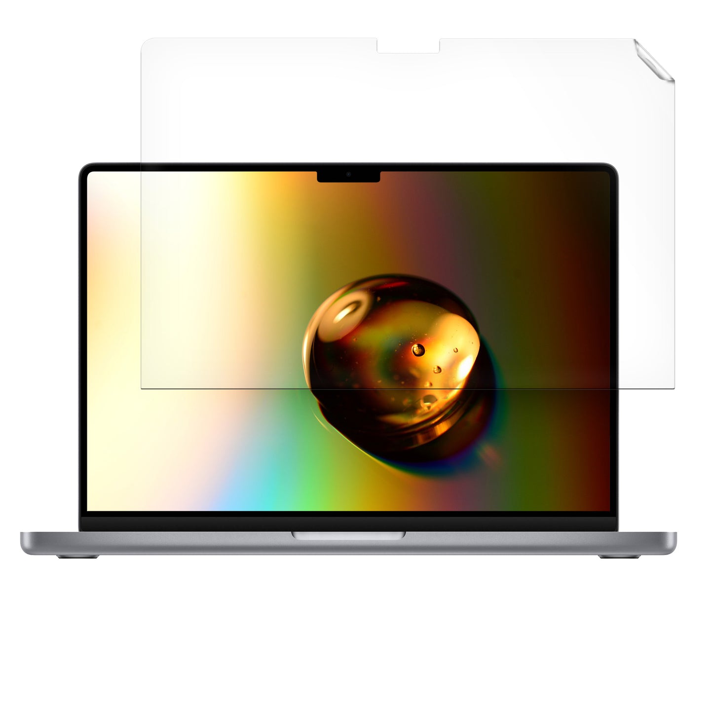 Displayschutzfolie kompatibel mit Apple Macbook Pro 14.2" 2023 M3 A2918 / A2992