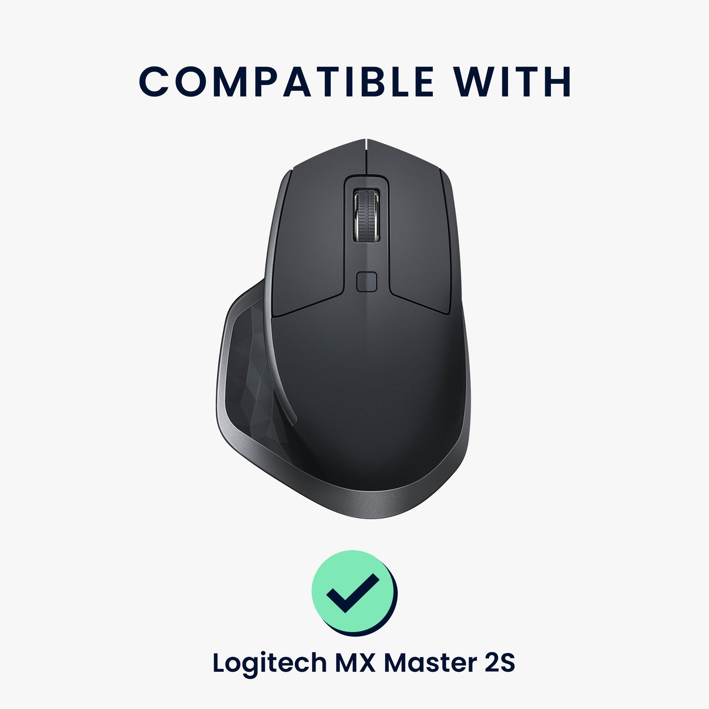 kwmobile Mouse Feet Sticker kompatibel mit Logitech MX Master 2S Ersatz Glider Mausfüße passgenau Maus Glides