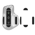 kwmobile Mouse Feet Sticker kompatibel mit Logitech MX Master 3 / 3S Ersatz Glider - Mausfüße passgenau - Maus Glides in Schwarz Schwarz  