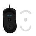 kwmobile Mouse Feet Sticker kompatibel mit Logitech G403 / G603 / G703 Ersatz Glider - Mausfüße passgenau - Maus Glides in Weiß Weiß  