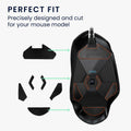 kwmobile Mouse Feet Sticker kompatibel mit Logitech G402 Ersatz Glider Mausfüße passgenau Maus Glides