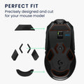 kwmobile Mouse Feet Sticker kompatibel mit Logitech G903 Ersatz Glider Mausfüße passgenau Maus Glides