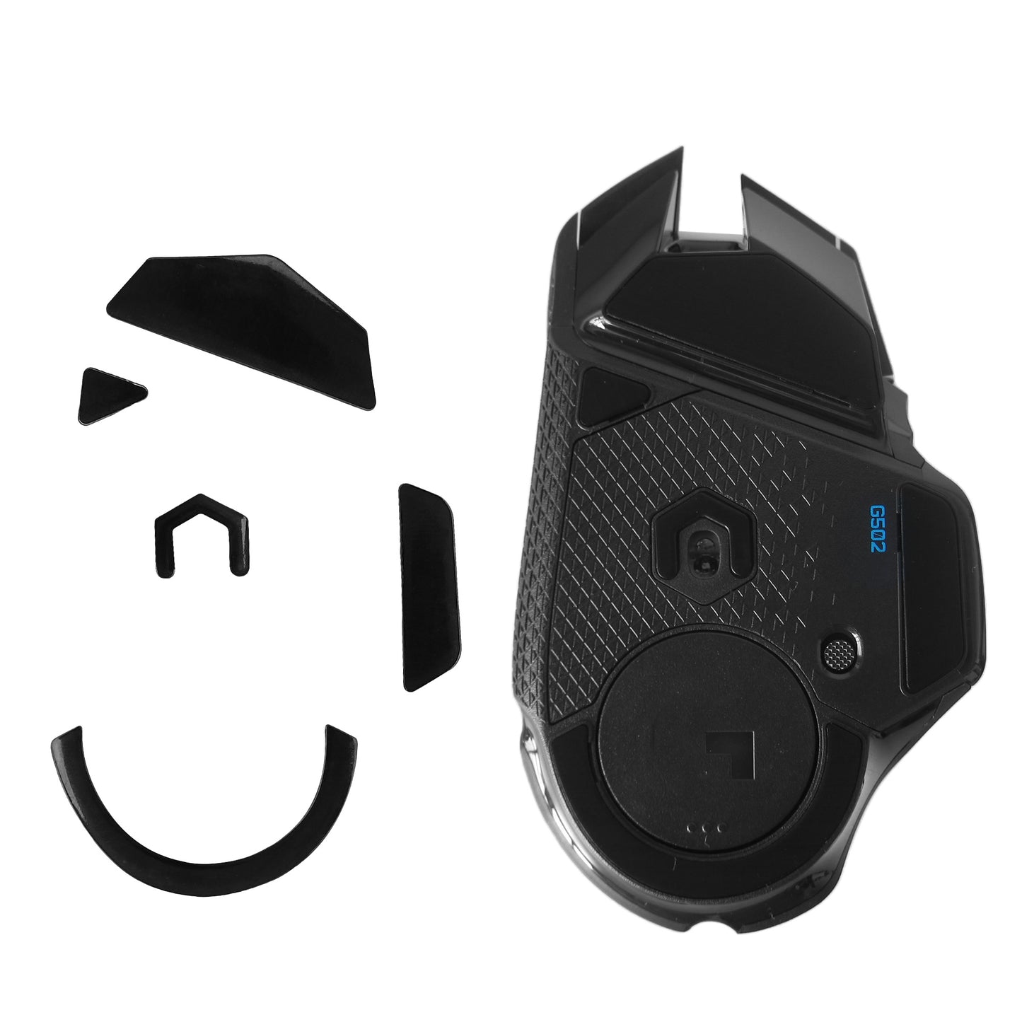 kwmobile Mouse Feet Sticker kompatibel mit Logitech G502 wireless Ersatz Glider Mausfüße passgenau Maus Glides