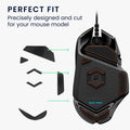 kwmobile Mouse Feet Sticker kompatibel mit Logitech G502 wired Ersatz Glider Mausfüße passgenau Maus Glides