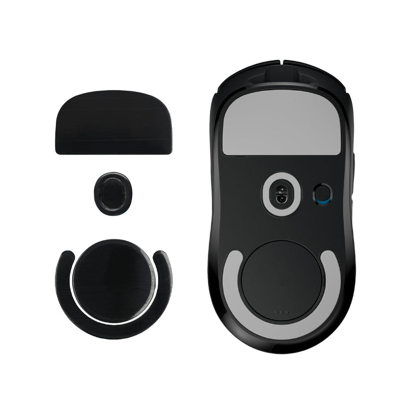 kwmobile Mouse Feet Sticker kompatibel mit Logitech G PRO X Superlight 2 Ersatz Glider Mausfüße passgenau Maus Glides