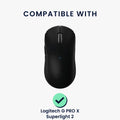 kwmobile Mouse Feet Sticker kompatibel mit Logitech G PRO X Superlight 2 Ersatz Glider Mausfüße passgenau Maus Glides