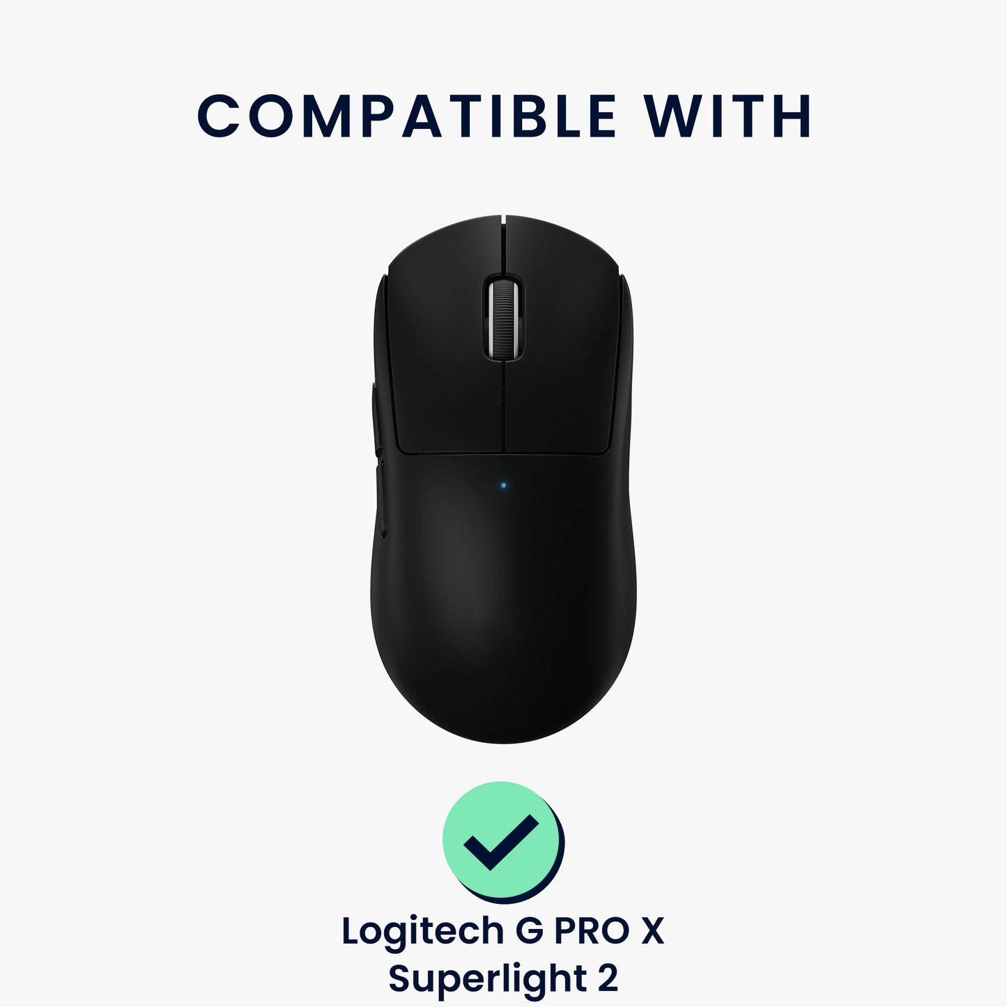 kwmobile Mouse Feet Sticker kompatibel mit Logitech G PRO X Superlight 2 Ersatz Glider Mausfüße passgenau Maus Glides