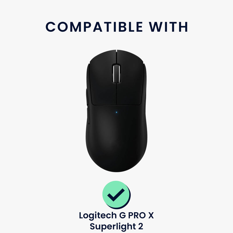 kwmobile Mouse Feet Sticker kompatibel mit Logitech G PRO X Superlight 2 Ersatz Glider Mausfüße passgenau Maus Glides