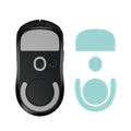 kwmobile Mouse Feet Sticker kompatibel mit Logitech G PRO X Superlight 2 / Superlight 2 SE Ersatz Glider - Mausfüße passgenau - Maus Glides in Grün Grün  