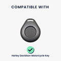 kwmobile Hülle kompatibel mit Harley Davidson Motorradschlüssel Motorradschlüssel - Motorroller Schlüssel Schutzhülle - Case
