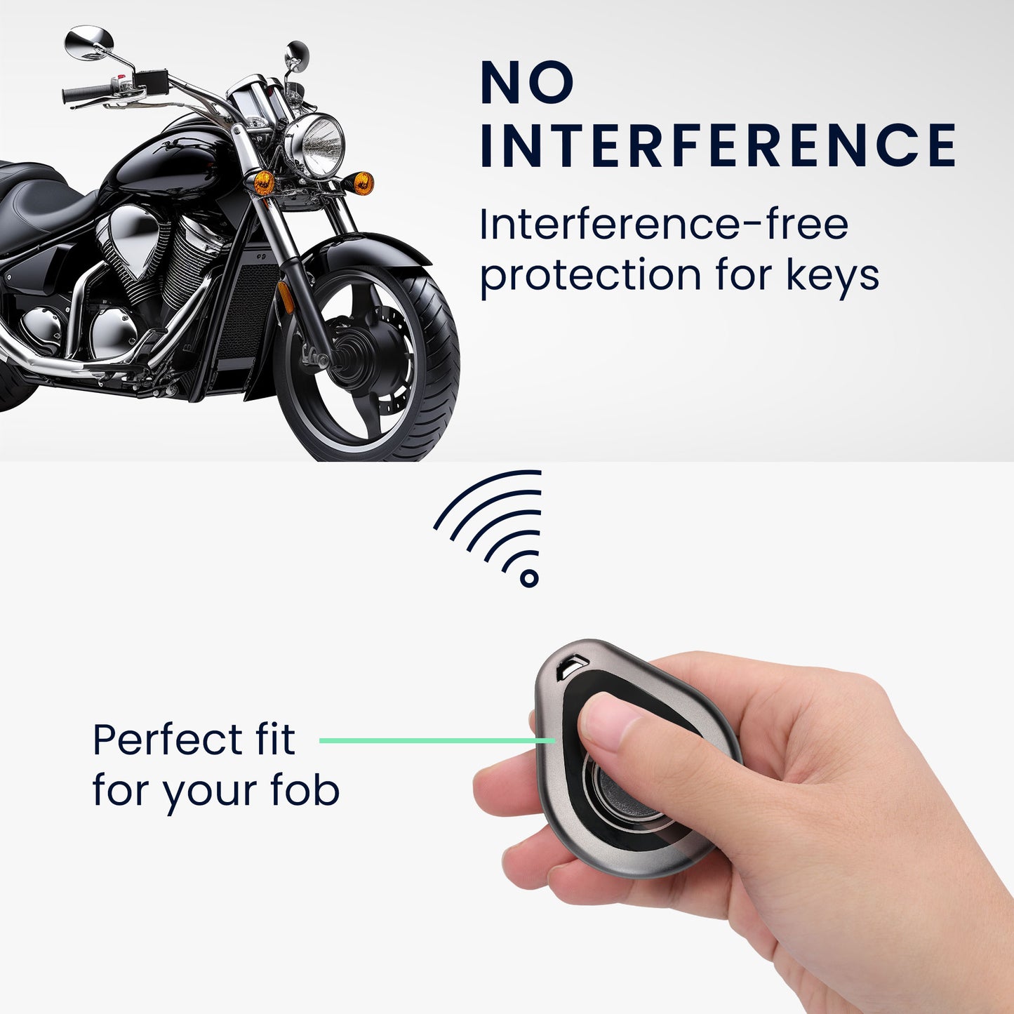 kwmobile Hülle kompatibel mit Harley Davidson Motorradschlüssel Motorradschlüssel - Motorroller Schlüssel Schutzhülle - Case