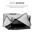 kwmobile Cover kompatibel mit Epson Eco Tank ET-3850 / Eco Tank ET-4856 - Tasche Hülle Drucker - Staubschutzhülle Schutzhaube Schutzhülle