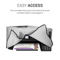 kwmobile Cover kompatibel mit Canon Pixma TS5350 / TS5351 / TS5352 - Tasche Hülle Drucker - Staubschutzhülle Schutzhaube Schutzhülle