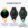 Bezel kompatibel mit Samsung Galaxy Watch 6 Classic 47mm