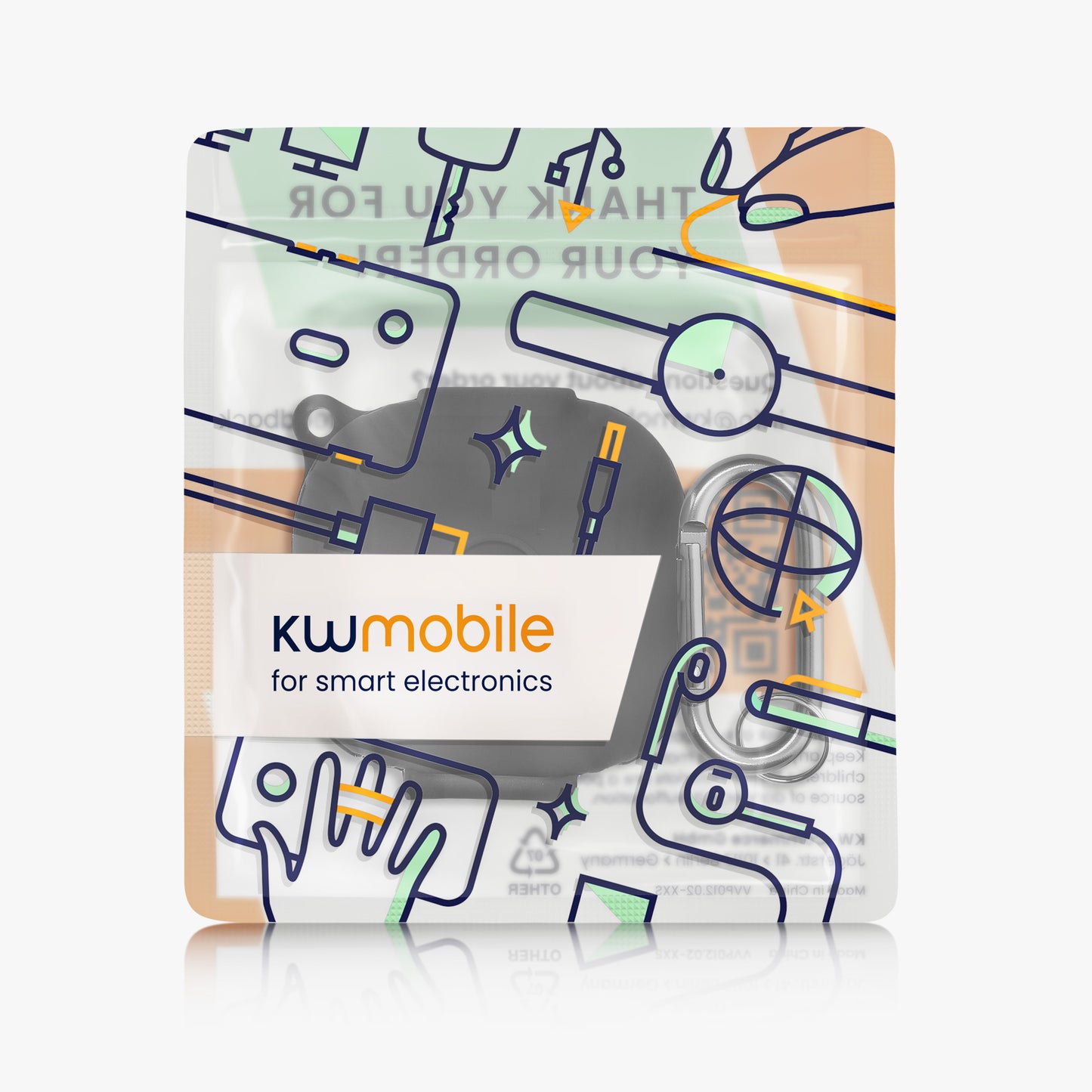 kwmobile Hülle kompatibel mit Beats Fit Pro Kopfhörer Case Schutzhülle