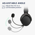 kwmobile Ersatz Kopfhörer Mikrofon kompatibel mit Kingston HyperX Cloud III Headset Gaming Headphones Mikrofon mit 3,5 mm Klinkenstecker