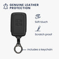 kwmobile Premium Autoschlüssel Schutzhülle kompatibel mit Renault 4-Tasten Smartkey Autoschlüssel (nur Keyless Go) Hülle - Schlüssel Tasche