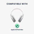 kwmobile Katzenohren Kopfband Abdeckung kompatibel mit Apple AirPods Max Stirnband Polster Kopfhörer Aufsatz