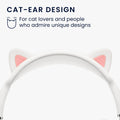 kwmobile Katzenohren Kopfband Abdeckung kompatibel mit Apple AirPods Max Stirnband Polster Kopfhörer Aufsatz
