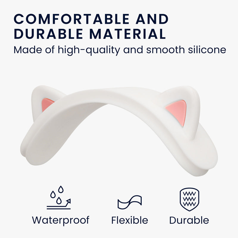 kwmobile Katzenohren Kopfband Abdeckung kompatibel mit Apple AirPods Max Stirnband Polster Kopfhörer Aufsatz
