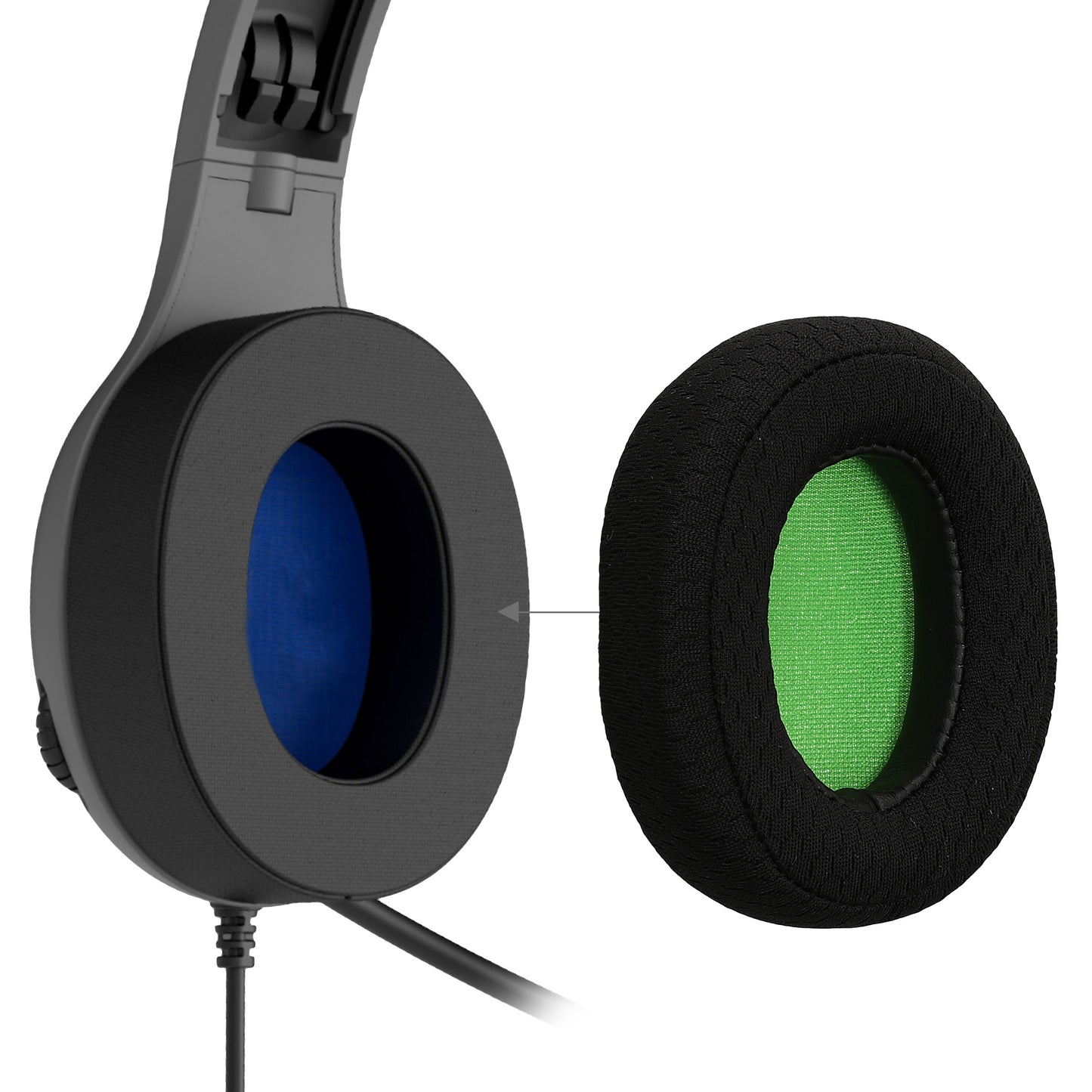 2x Mesh Ohrpolster für PDP LVL30