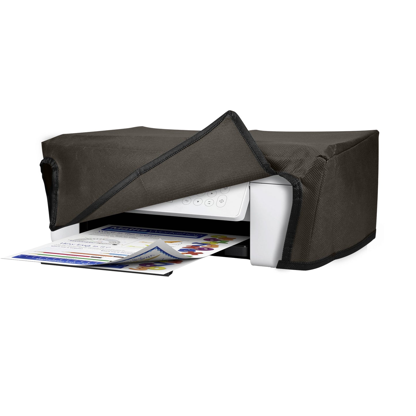 kwmobile Cover kompatibel mit Epson Expression Home XP-4205 - Tasche Hülle Drucker - Staubschutzhülle Schutzhaube Schutzhülle - Dunkelgrau Dunkelgrau  
